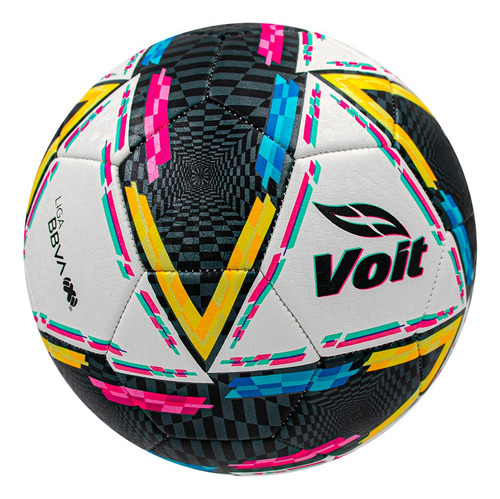 Balón De Fútbol Voit No.5 Morph, Réplica Uso Recreativo S200 Color Blanco