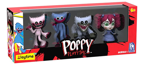 Poppy Playtime - Vintage Collectible Figure Pack (cuatro Min