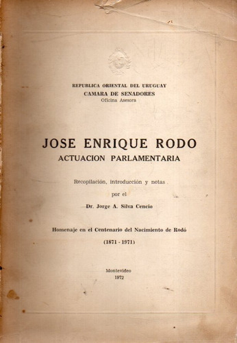 Jose Enrique Rodo Actuacion Parlamentaria 