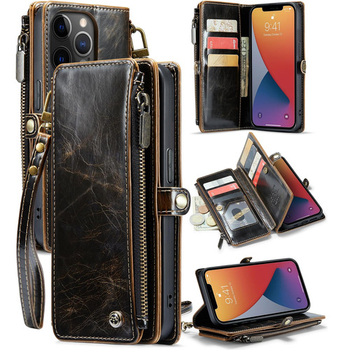 Funda Defencase Para iPhone 12 Pro Max Lux Coffee