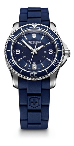 Reloj Victorinox Maverick S Azul Original Hombre Time Square