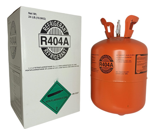 Gas Refrigerante R-404a Refrigerant X 24 Lb
