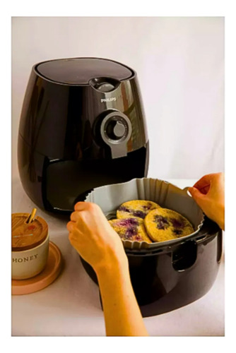 Molde Bandeja Silicona Airfryer Fcg Verde