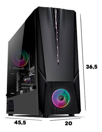 Imagem 4 de 9 de Pc Gamer Darius Completo I5 3ºger. Gtx 1650 16gb Ssd 480gb