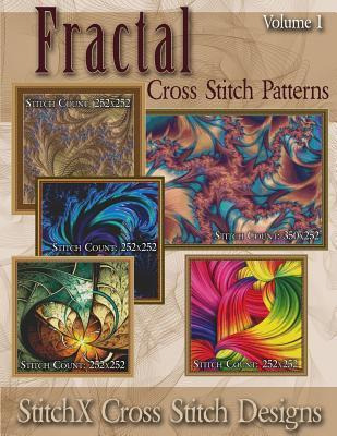 Libro Fractal Cross Stitch Patterns - Tracy Warrington