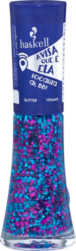 Esmalte Haskell Localiza Ai Bb 8ml Cor Azul