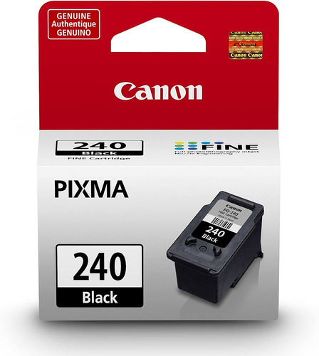 Cartucho De Tinta Negra Canon Pg-240  Compatible Con Mg3620 