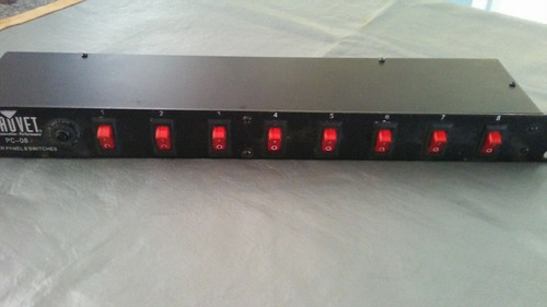 Swichet Regleta 8 Canales Chauvet