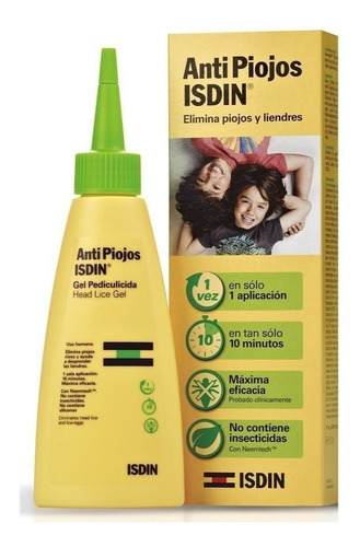 Pack De 4: Isdin Antipiojos 100ml Gel