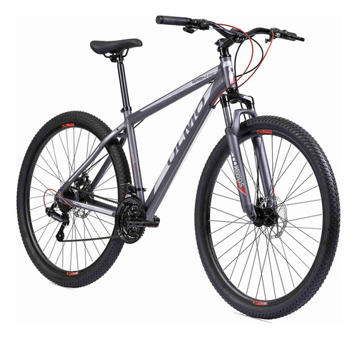 Bicicleta Olmo Wish 290 R29 Talle 18 Negro-gris Gris