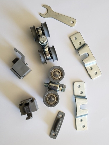 Imagem 2 de 10 de Kit Roldanas Ro-81u Côncavo Rometal
