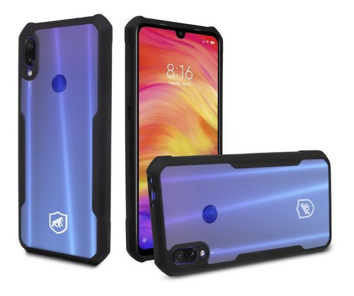 Capa Dual Shock X Para Xiaomi Redmi Note 7 - Gshield