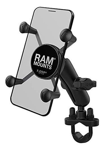 Ram Mounts X-grip Phone Mount With Handlebar U-bolt Base Ram