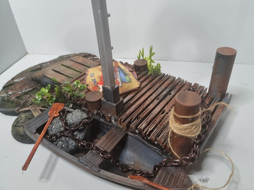 Jason Maqueta Muelle Para Figuras Escala Neca O Similares