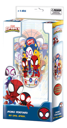 Mono Porfiado 80 Cm Spidey Marvel