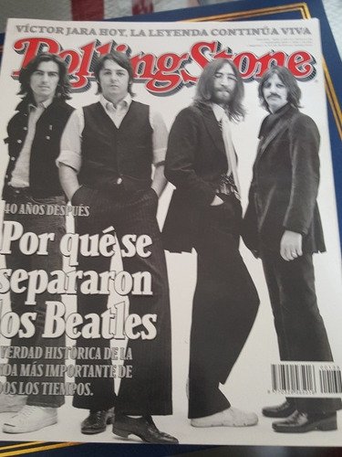 Revista Rolling Stone Con The Beatles