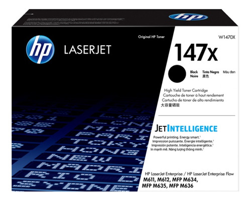 Cartucho De Toner Hp Laserjet 147x Negro 