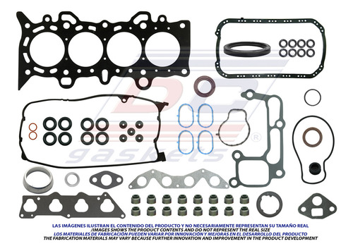Juego Juntas Honda Civic Ex Special Editi 1.7l Sohc 2005 T/m