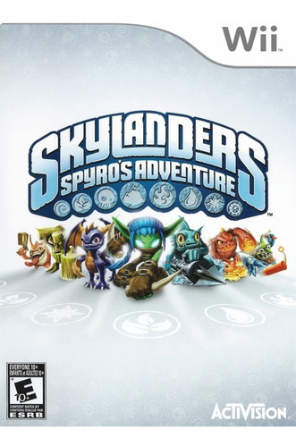 Jogo Skylanders Spyro Adventure Nintendo Wii Game Sem Portal