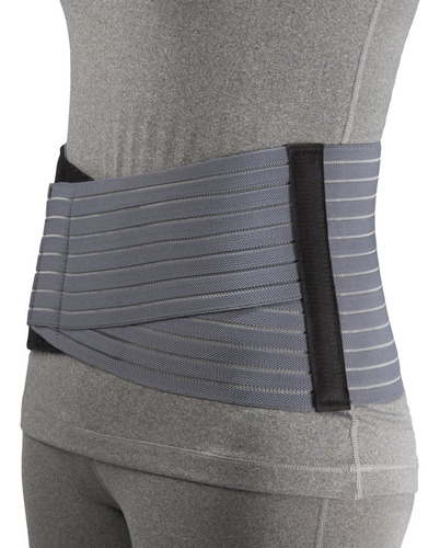 Soporte Lumbosacro Para Mujeres, Gris, Talla Grande