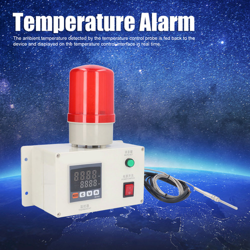 Control De Temperatura, Sensor, Alarma, Sonido Parpadeante