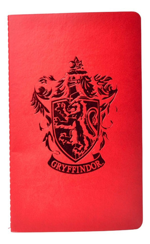 Cuaderno Mooving Harry Potter Rojo Gryffindor 13x21 Rayado