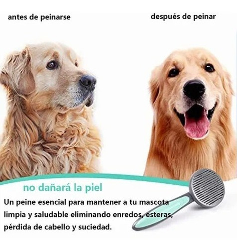 Imagen 5 de 6 de Cepillo Para Perro Gato Mascotas Quita Elimina Pelo