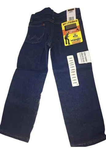 Wrangler Jeans Blue Denim 13mwzjp Childs/niños Pequeños.
