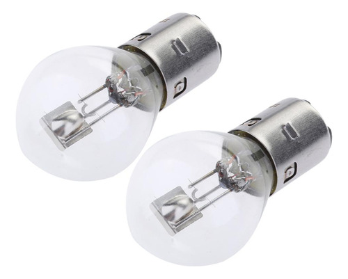 2x S2 12v 35/35w Scooter De Motocicleta Halógena Blanca