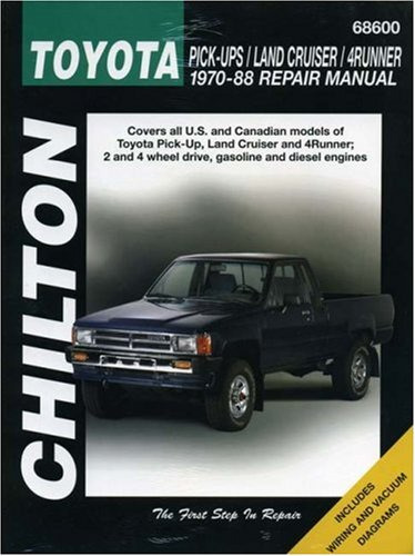 Book : Toyota Pick-ups, Land Cruiser, And 4-runner, 1970-88