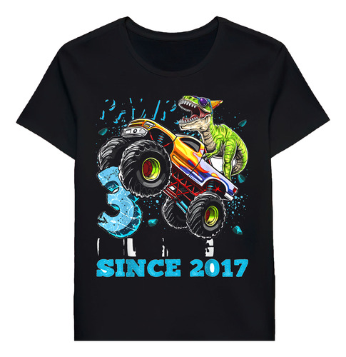 Remera Rawr Im 3 Crushing It 2017 Monster Truck Dinbirth1525
