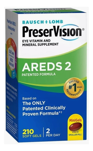 Preservision Areds2 Eye Vitamin & Mineral Supplement 210caps