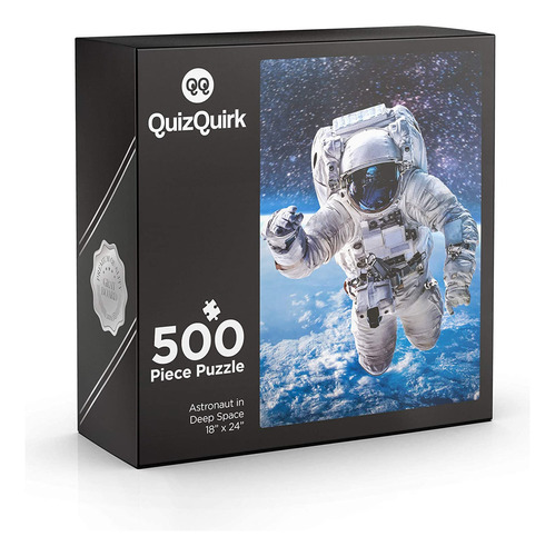 Quizquirk Puzzle, Astronauta In Space 500 Piezas Jigsaw Puzz