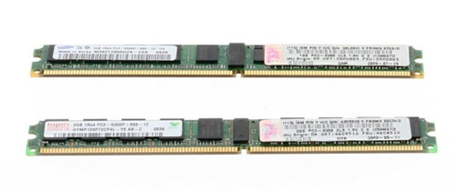 Kit Memoria Ibm 2gb (2x1gb) Pc2-5300 Cl4 Ecc Ddr2 39m5864