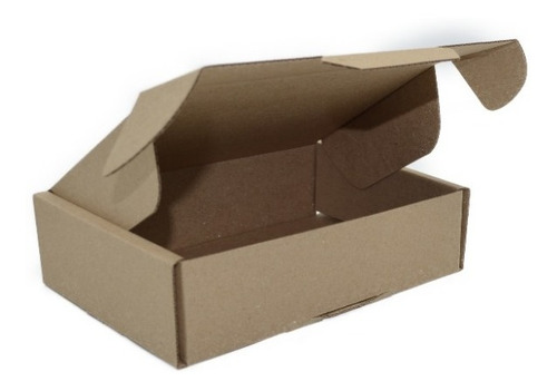 Caja Empaque Envíos Carton Microcorrugado 19x13x5cm, 50pzs