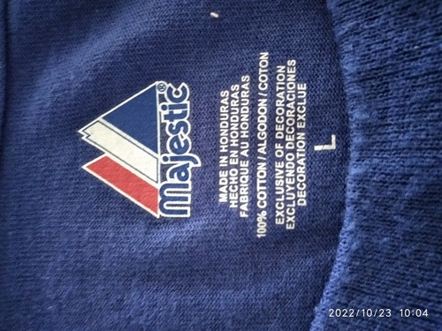 Imagen 5 de 8 de Camiseta Majestic Beisbol Mlb Chicago Cubs Carlos Zambrano.