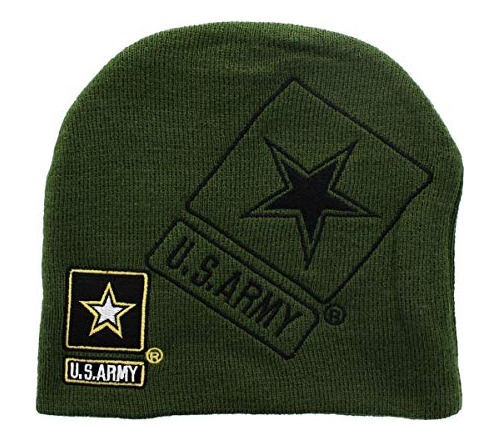 Gorro Verde Con Licencia Oficial Del Ejército De Ee. Uu.