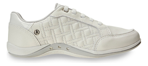 Tênis Casual Feminino Em Couro Kolosh