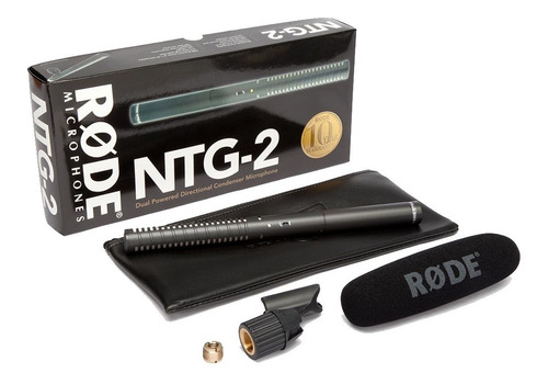 Microfono Rode Ntg2 Condensador Boom Ideal Ext. Envios!