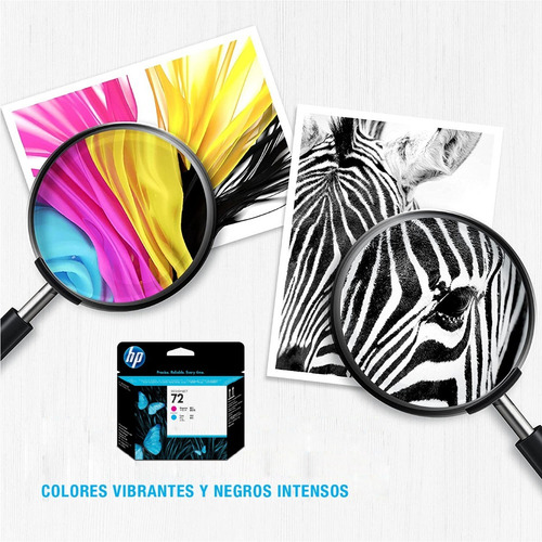 Imagen 4 de 7 de Cabezal Hp 72 C9383a Cyan Magenta Original T1100 1120 1200