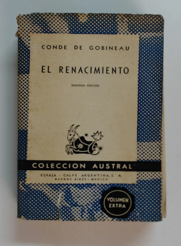 Renacimiento, El  - Gobineau, Conde De