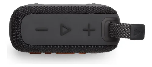 Jbl Caixa De Som Go 4 Black À Prova D'água Jblgo4blk Cor Preto 127/220v