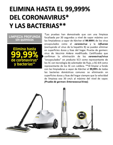 Limpiadora De Vapor Sg 4/4 Kärcher
