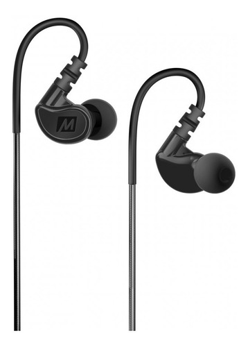 Auriculares Mee Audio M6 Para Monitoreo In Ear Blanco Negro