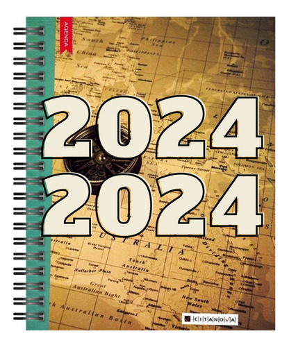 Agenda Citanova Centenario 2023 Diaria Espiral Travel 16x23