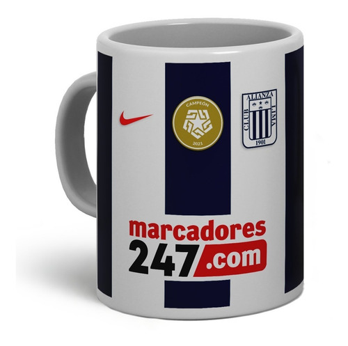Imagen 1 de 4 de Taza Alianza Lima Personalizada 11oz