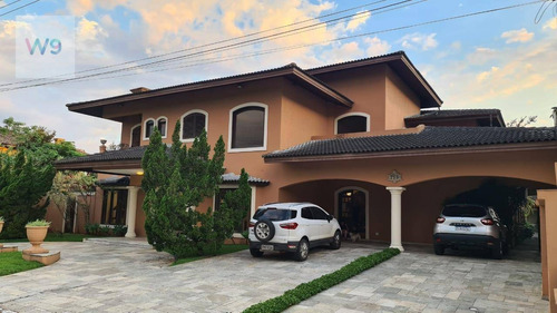 Mansão Com 5 Suítes À Venda Em Condomínio Fechado No Guarujá/sp , 2000 M² Por R$ 6.500.000 - Jardim Acapulco - Guarujá/sp - Ca0043