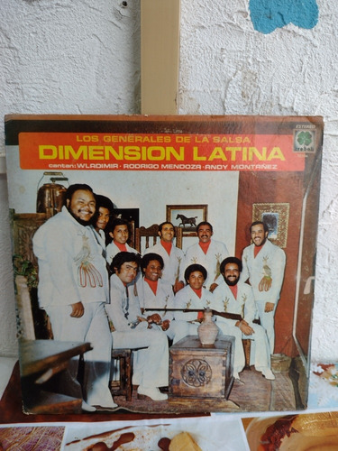 Dimensión Latina Los Generales De La Salsa Disco De Vinil Lp (Usado)
