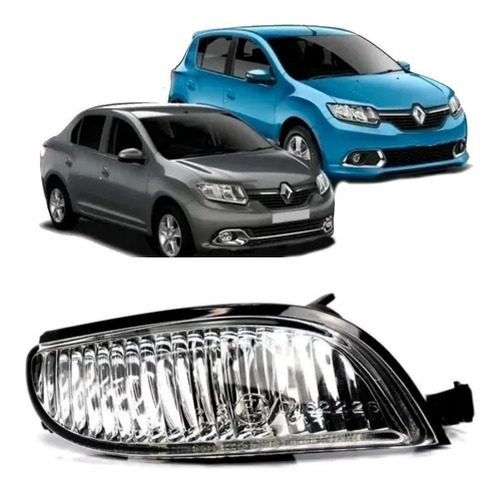 Faro Luz Giro Espejo Renault Logan 2 Sandero 2 Derecho