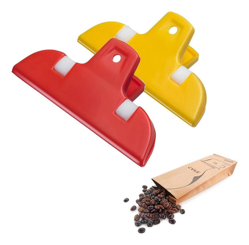 Juego De Clips Para Bolsas Westmark Maxi, 2 Piezas, Abs, Mul
